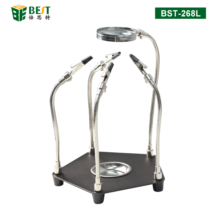 BST-268L 維修焊接臺式放大鏡 PCB焊接維修夾具
