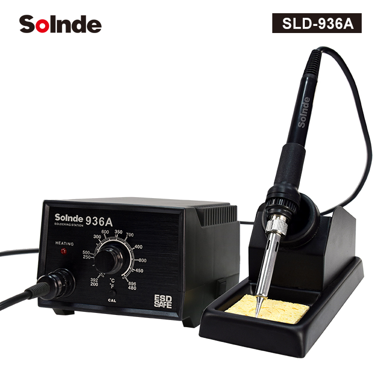SLD-936A 無鉛可調(diào)恒溫焊臺 可調(diào)套裝工業(yè)電烙鐵 手機(jī)維修75W電烙鐵