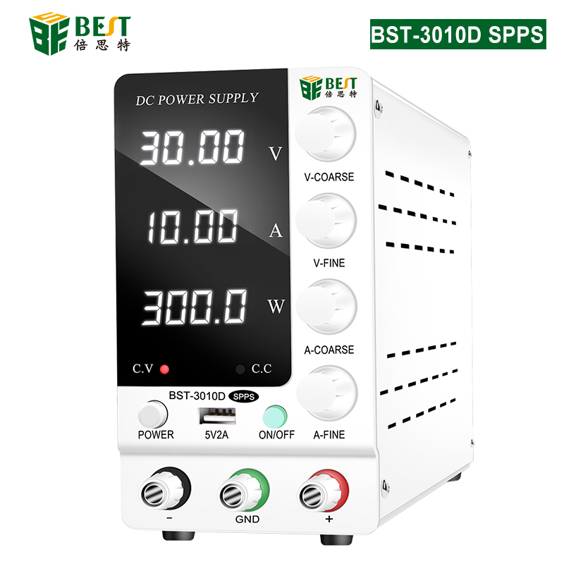 BST-3010D SPPS 開關(guān)型直流穩(wěn)壓電源 固測可調(diào)直流穩(wěn)壓電源30V/10A筆記本電腦手機維修開關(guān)電源
