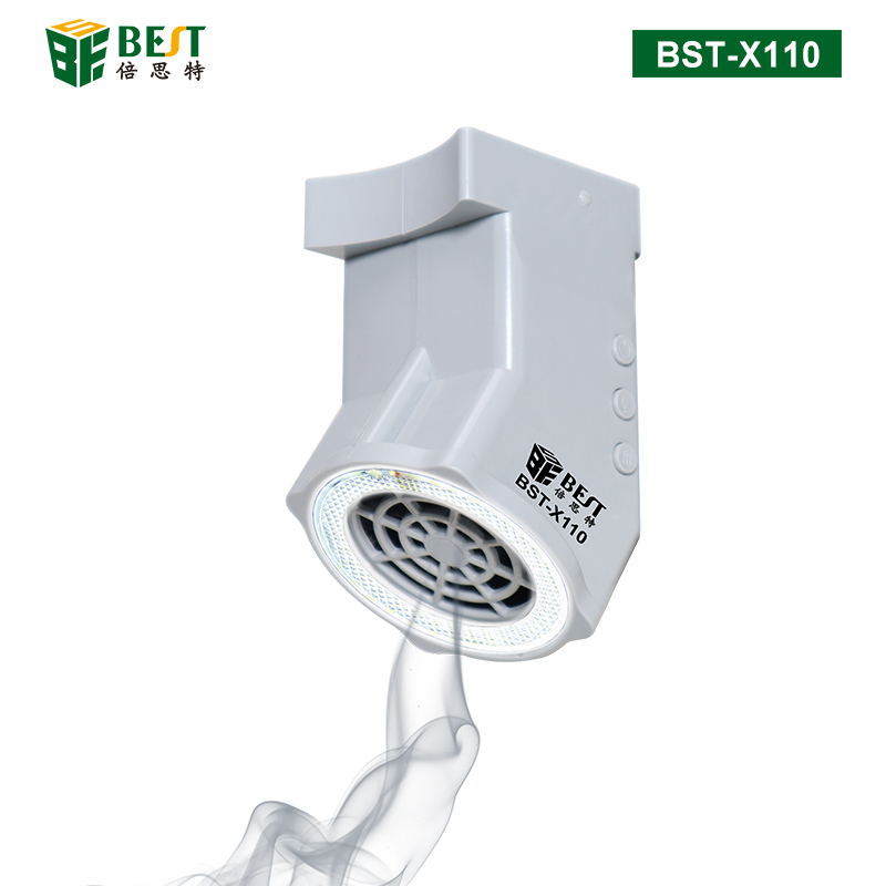 BST-X110 顯微鏡LED吸煙儀 三檔風(fēng)力調(diào)節(jié) 亮度可調(diào)36顆LED燈珠7.8W 小巧環(huán)保吸煙機(jī) 煙霧凈化器 排煙過(guò)濾風(fēng)扇